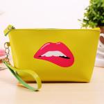 Custom Logo Printed Makeup Bag Portable Travel Toiletry Pouch Zipper Bag
