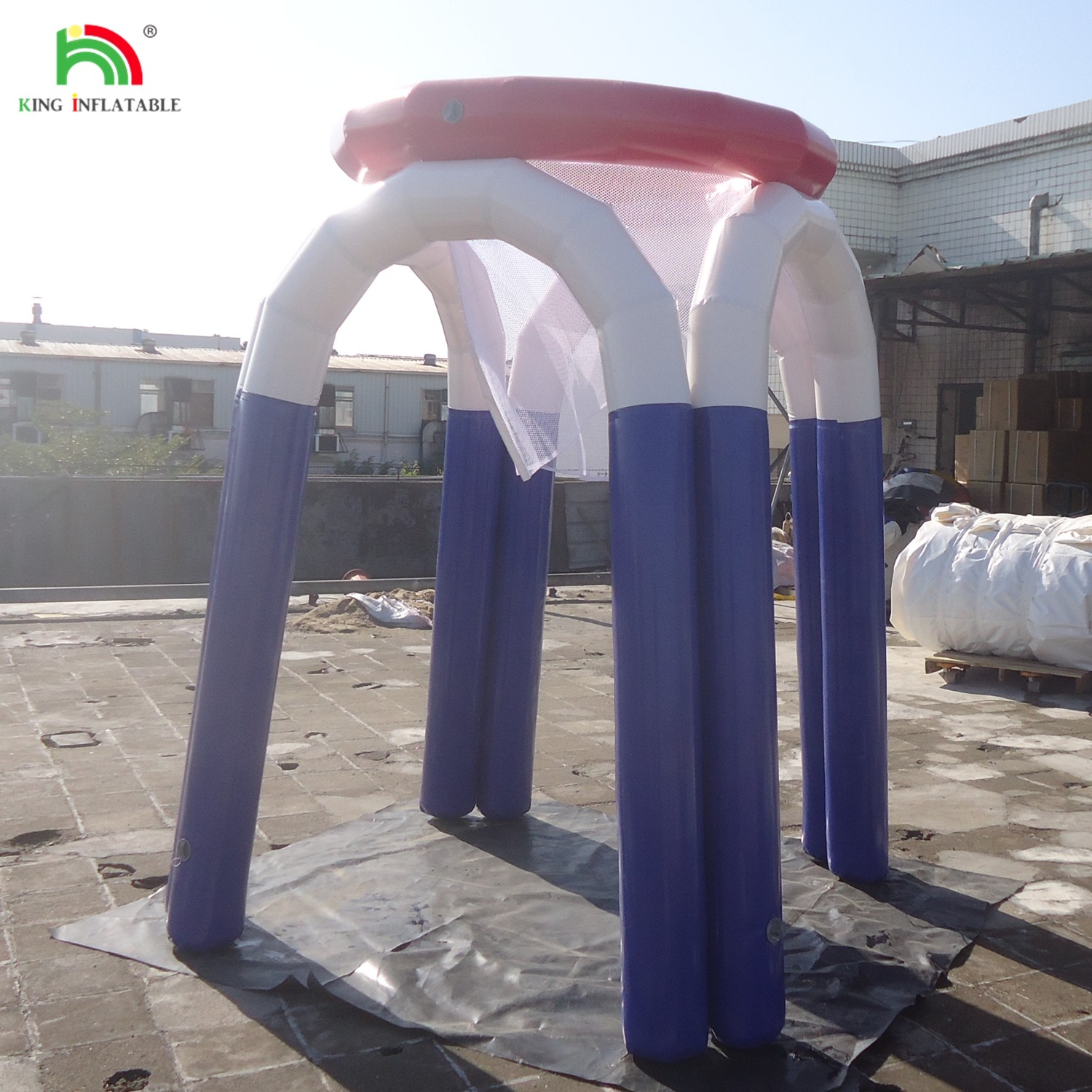 Inflatable Basketball Goal Inflatable Basketball Hoop Water Sports Inflatable Water Basketball Hoop