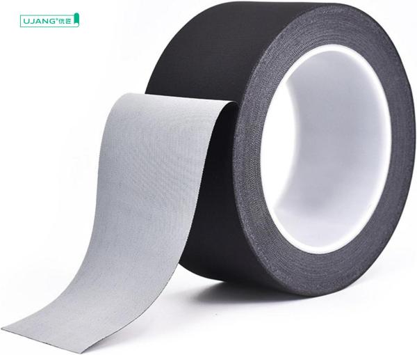 3 Inch Easy Tear Matte Gaffa Tape Black Heat Resistant Carton Package