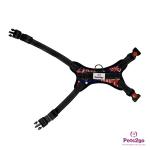 Customized Logo Luxury Nylon Pet Harness Vest 234G 86cm