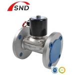 Stainless Steel Flange Connection Electric Water Fluid Solenoid Valve GB/12224