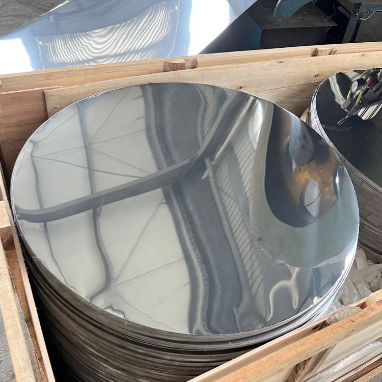 Polished SS Steel Plate Circles 410 430 Thickness 0.25mm For Cooking Utensils