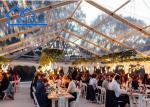 Large Clear PVC Roof Event Wedding Tents Rustproof Fire Retardant Elegant Tent