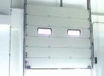 1.66 R Value Steel Overhead Sectional Door Motor color coated steel With 380V