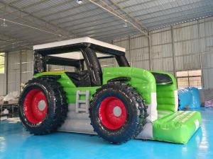 Wholesale Commercial Grade Fireproof Inflatable Bouncer Truck Shape Inflatable Bounce House Jumping House Castle For Kids from china suppliers