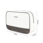 Travel Cosmetic Bag Spill-resistant Dupont Tyvek Surface Makeup Bag