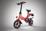 400 Watt Portable Folding Electric Bike Traveling Bicycle 14 Inch 7.5AH Battery