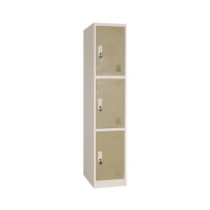 Wholesale Corrosion Resistance 3 Doors Gym Staff Metal Lockers from china suppliers
