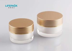 Wholesale 30g Small Acrylic Containers , Empty Acrylic Cream Jar For Foundation Cream from china suppliers