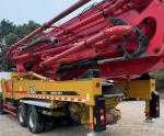 SANY 2020 52M Truck Mounted Concrete Pumps Dealers Red And Yellow Color