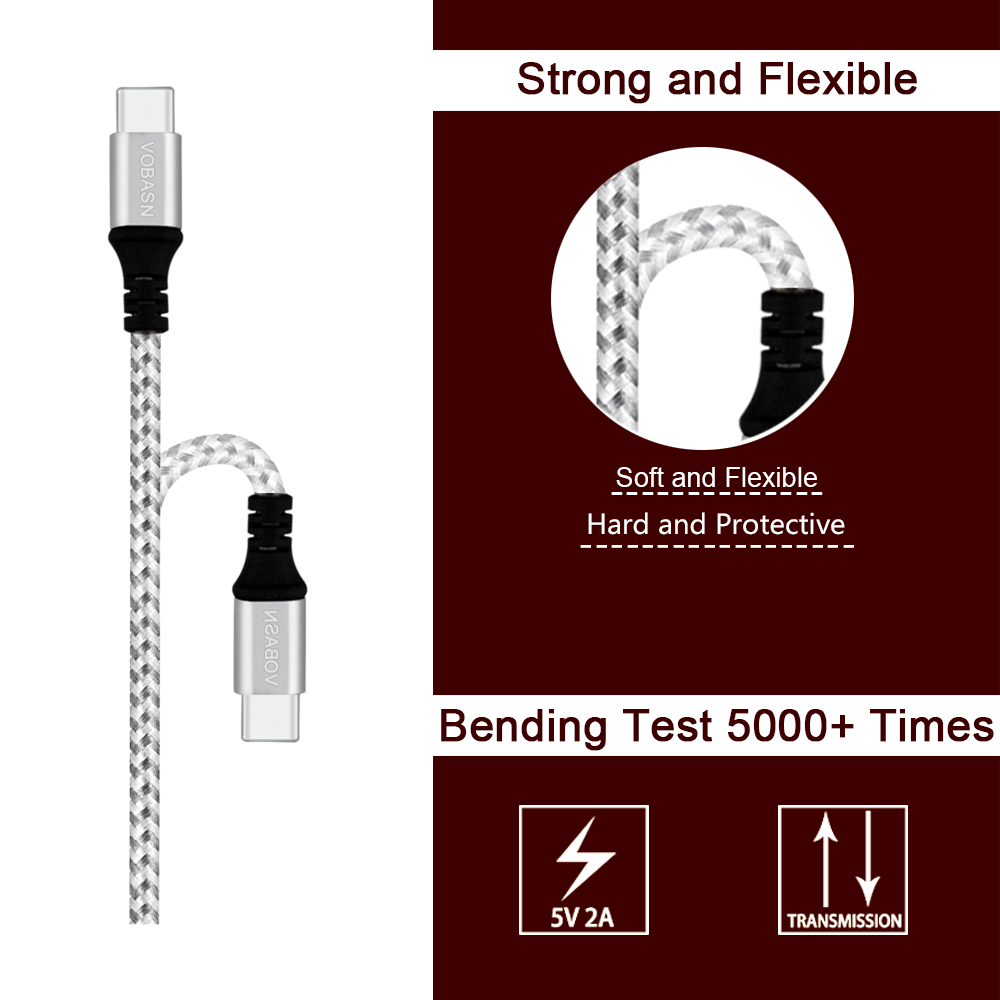 Standard Mobile USB Cable / Micro Usb To Type C Cable Rapid Charging One Meter
