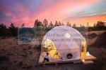 SGS Certificates EcoCamp Glamping Dome Tent Windloads 0.5kn/Sqm