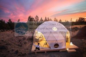 Wholesale Outdoor Heat Proof Aluminium Glamping Dome Resort Eco Designs from china suppliers