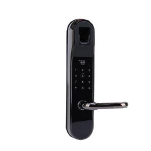 Wholesale Bilateral Optical Finger Vein Recognition Smart Door Lock Aluminum Alloy Material from china suppliers