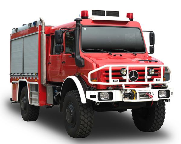 Unimog 4X4 Forest Rescue Fire Fighting Truck Price Specialized Vehicle China