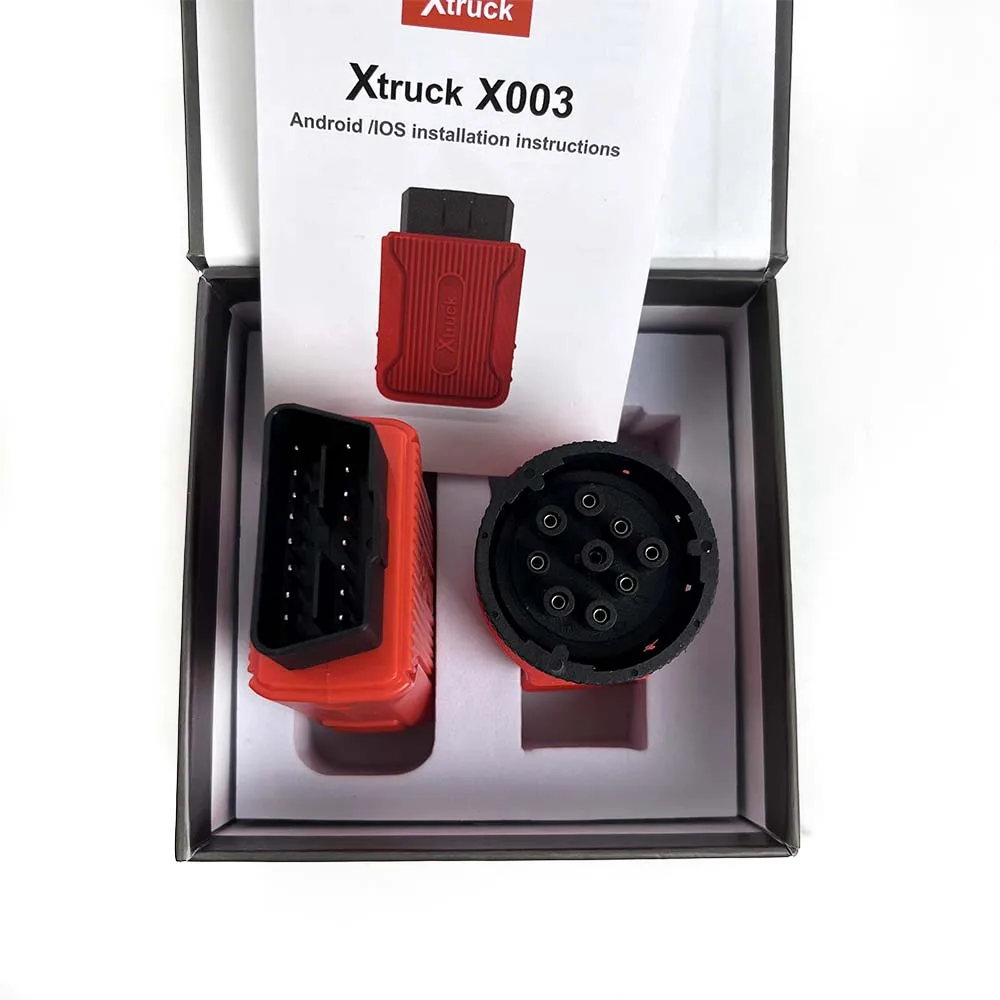 2024 Xtruck X003 Multi-brand Supports for vo-lvo/Cum-mins Recognition Fault Code Reading Automatic Truck Diagnostic Tool
