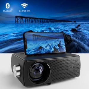 China 1080p Wifi Portable Android Projector 220 ANSI Lumens For Home Outdoor on sale
