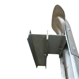 Wholesale Hot Dipped Galvanized Steel Highway Guardrail H Post Anti corrosion from china suppliers