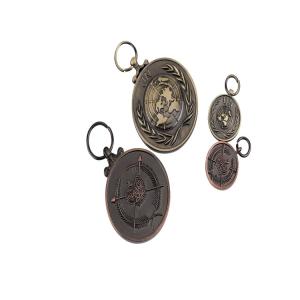 Wholesale Custom Logo Army Pendants Charms Metal Pilot Wing Badge from china suppliers