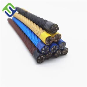 China Outdoor Playground 16mm 18mm 20mm Twisted Nylon Polypropylene Polyester Combination Playground Rope on sale