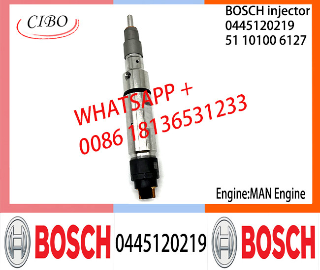 BOSCH 0445120219 51101006127 Neutral Fuel Injector Assembly 0445120219 51101006127 For MAN TEMSA