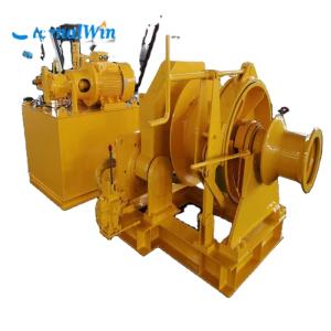 Wholesale 1-75ton Marine Hydraulic Winching Machine with Customized Rope Capacity from china suppliers