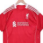 2025-2026 Liverpool Home Player Edition Jersey Support Group Personalized