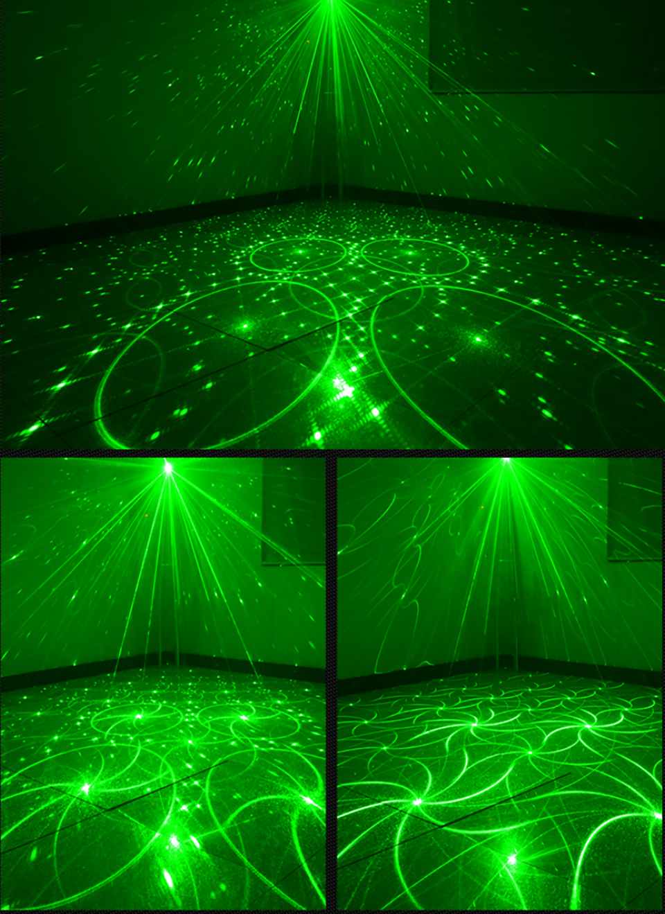 Dream Aurora RGB Disco Party Light DJ Disco Light LED Projector Strobe Lamp Birthday Party Car Club Bar Karaoke Xmas De