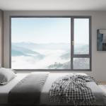 Aluminum Slim Casement Windows with 304 Stainless Steel Mesh