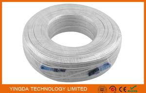 Wholesale White Fibre Optic Patch Leads With FIC Fast Connector SC Simplex SM 200M IL&lt;0.3dB from china suppliers