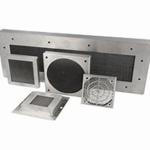 Brass copper EMI Honeycomb Air Vents Panel For Mri Faraday Cage Microwave