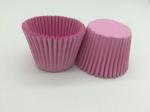 Large Size Pink Cupcake Baking Cups / Wrappers , Decorative Muffin Cups