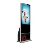 Automatic Shoe Polisher 40 Inch Advertising Display Digital Signage Kiosk