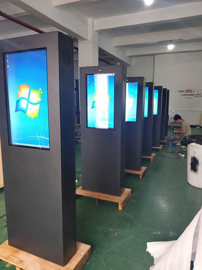 Standing Device Commercial Outdoor Digital Signage Displays Retail Screen Waterproof Outdoor Lcd Advertising Displayer