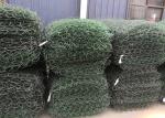 Hexagonal 2.5mm Gabion Mesh Baskets 50x60mm Woven Fish Cage Netting