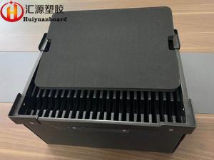 Wholesale Impact Resistant Black ESD Corrugated Box With Divider from china suppliers