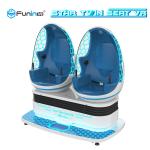 ISO9001 1 Seat 9D VR Egg Cinema 360 Motion Simulator For 4+ Years Old