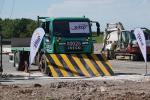 Shallow Mount Hydraulic Road Blocker 300mm Depth For Perimeter Protection