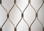 Custom Garden Plant Wire Cable Trellis Netting 304 Stainless Steel Mesh Outdoors