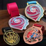 3D Custom Medals Metal Sports Medal 5-30cm with Lanyard Ribbon