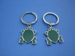Imitation Cloisonné / Soft enamel 1.2mm - 3.0mm Promotional Metal Keyrings