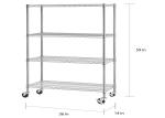 RK Bakeware China Foodservice NSF 3 Tier Stainless Steel Food Serving Trolley