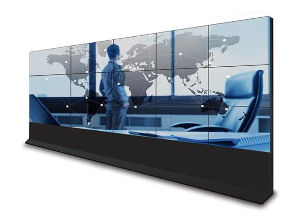 Wall Mounted DIY Large Video Wall Displays , Multi Screen Display Wall Low