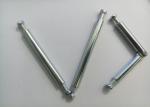 6mm Diameter Double Ended Dowel White Zinc Plated Surface For Bed Connecting