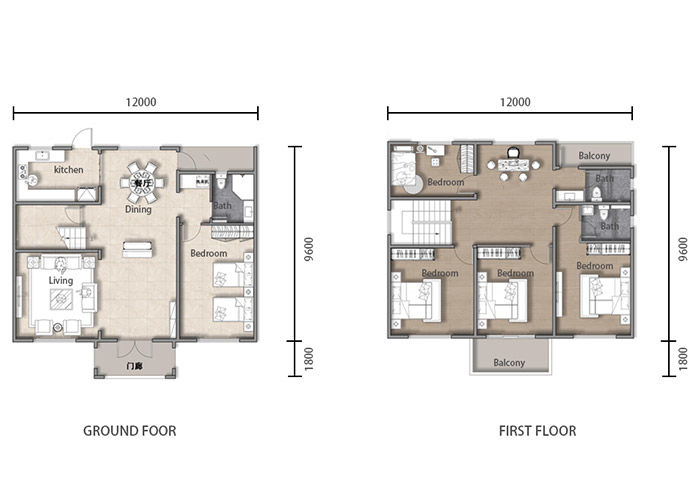 USA Standard Steel Frame Villa Modular Homes Custom Design Hosue