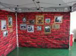 600D Polyester Steel Frame Canopy 10x10 Pop Up Trade Show Tents Outdoor Marquee