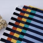 Fashionable Healthy And Environmental Friendly Striped Knit Fabric For French