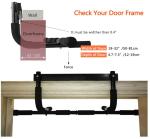Doorway Pull Rod Upper Body Fitness Exercise Rod Doorway Grip Strength Trainer
