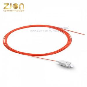 Wholesale FOPT SC APC Simplex Orange OM1 Multimode PVC 0.9mm 2m from china suppliers