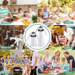 JZ Chemical Free Household Indoor Outdoor UV Electric AA Battery Fly Killer